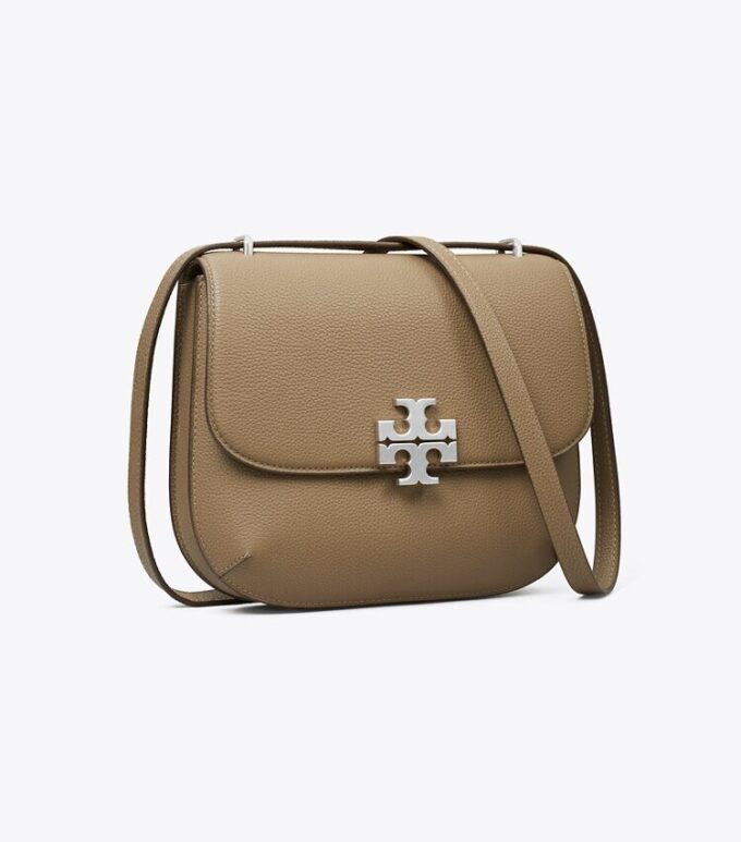 Borsa a tracolla sottile Eleanor Pebbled
