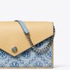 Borsa a tracolla T Monogram Denim Envelope Borsa a tracolla T Monogram Denim Envelope