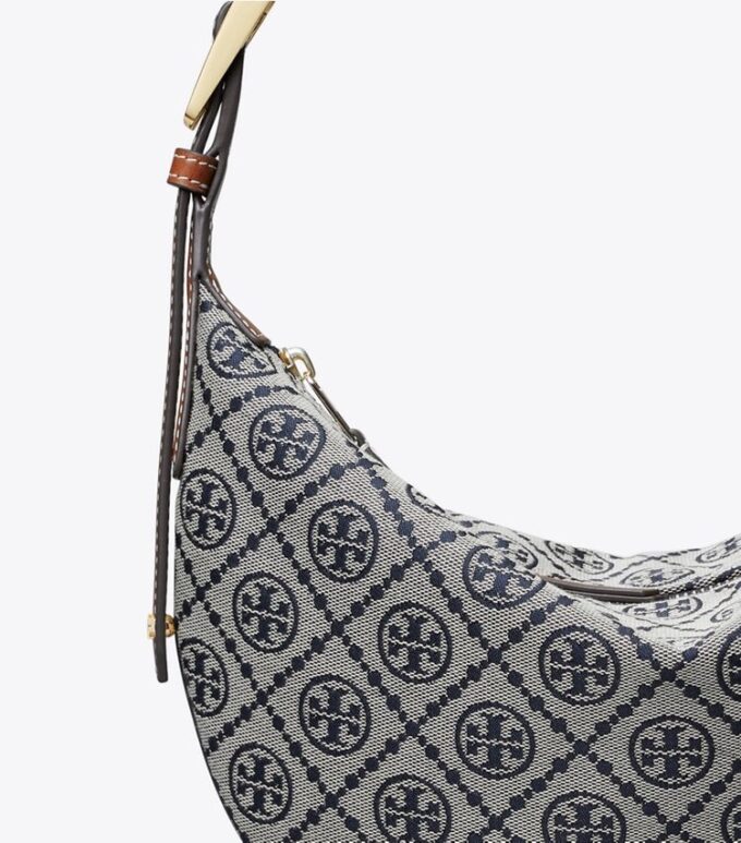 Borsa Balloon piccola con monogramma T Monogram