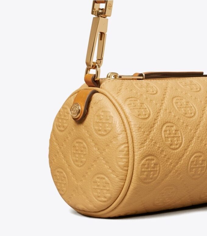 Borsa cilindrica Monogram Pebbled T Borsa cilindrica Monogram Pebbled T