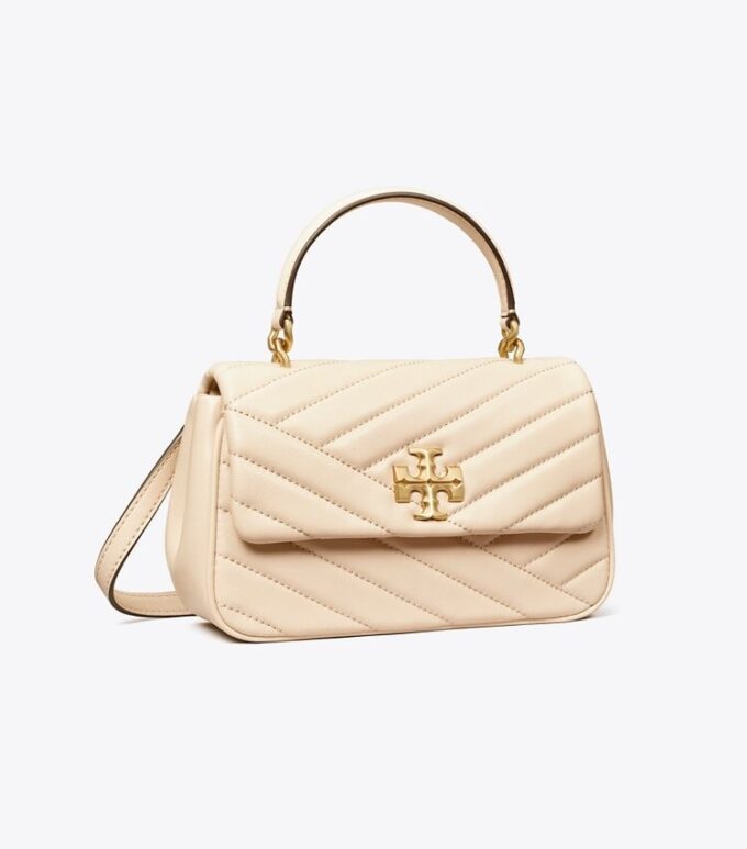 Borsa con manici superiori Kira Chevron