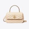 Borsa con manici superiori Kira Chevron
