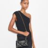 Borsa con manico superiore trapuntata Kira Diamond