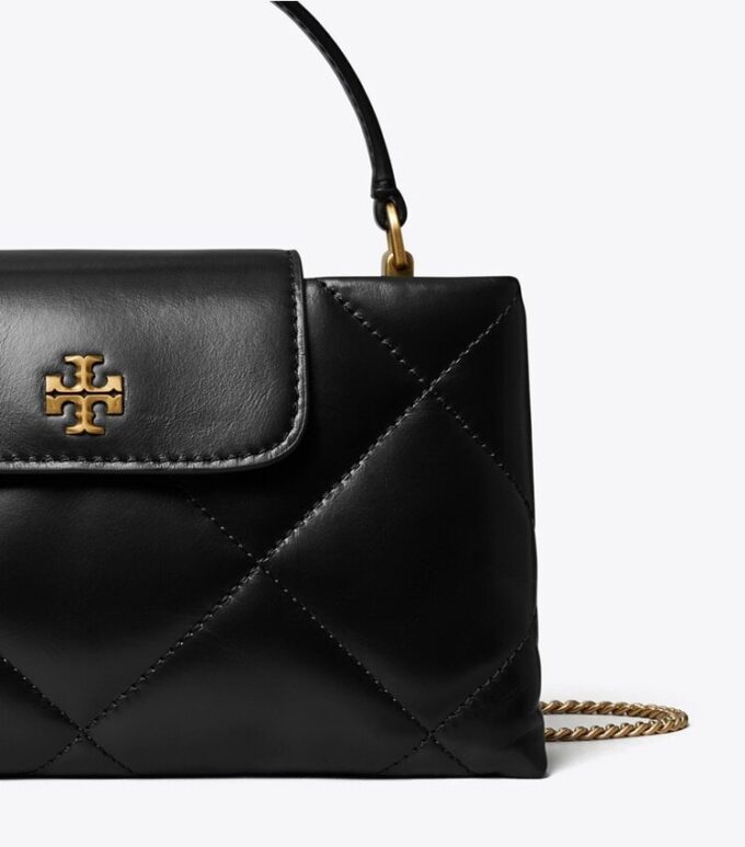 Borsa con manico superiore trapuntata Kira Diamond