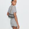 Borsa con patta Mini Kira Diamond Quilt