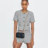 Borsa con patta Mini Kira Diamond Quilt