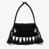 Borsa da sera con nappine Borsa da sera con nappine