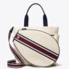 Borsa da tennis a righe Borsa da tennis a righe
