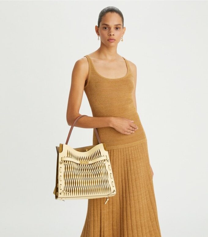 Borsa doppia con cut-out Lee Radziwill
