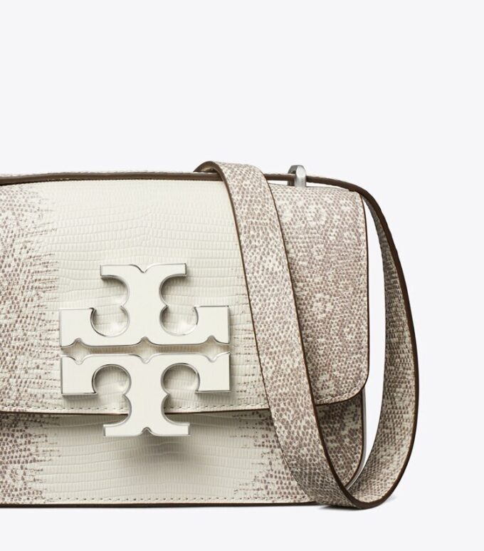 Borsa Eleanor piccola con stampa lucertola