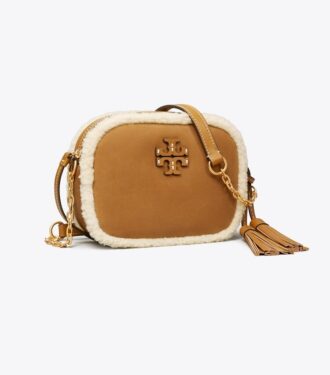 Borsa fotocamera in shearling McGraw
