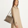 Borsa grande Mercer Pebbled Satchel Borsa grande Mercer Pebbled Satchel