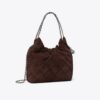 Borsa hobo Mini Fleming in morbida pelle scamosciata