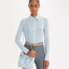 Borsa hobo Mini Fleming in morbido denim Borsa hobo Mini Fleming in morbido denim