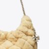 Borsa hobo Mini Fleming in shearling
