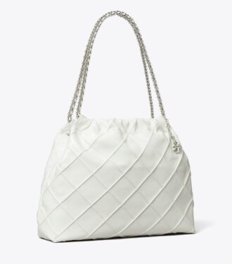 Borsa hobo morbida effetto consumato Fleming