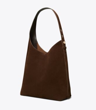 Borsa hobo Romy in pelle scamosciata