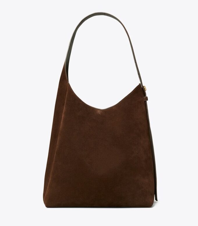 Borsa hobo Romy in pelle scamosciata Borsa hobo Romy in pelle scamosciata