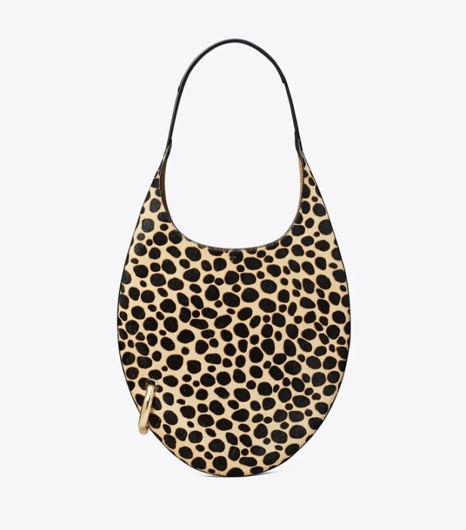 Borsa in pelle di vitello traforata Borsa in pelle di vitello traforata