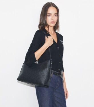 Borsa messenger T Monogram Pebbled