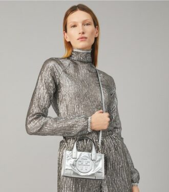 Borsa micro Ella metallizzata