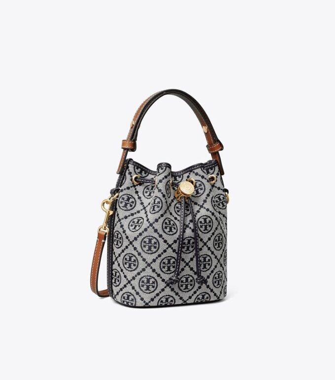 Borsa mini a secchiello con monogramma T Monogram Borsa mini a secchiello con monogramma T Monogram