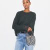 Borsa mini a secchiello con monogramma T Monogram Borsa mini a secchiello con monogramma T Monogram