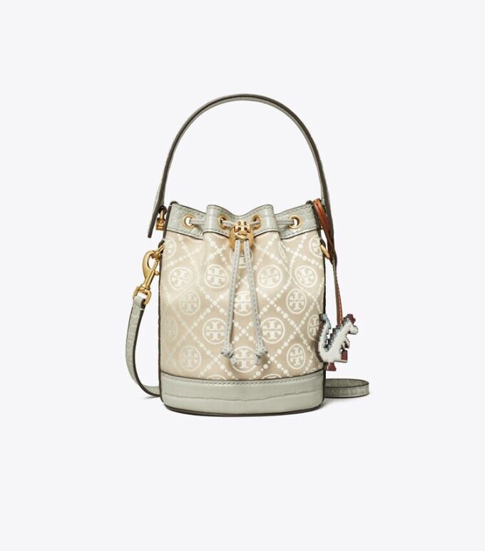 Borsa mini a secchiello T Monogram Cloud Borsa mini a secchiello T Monogram Cloud
