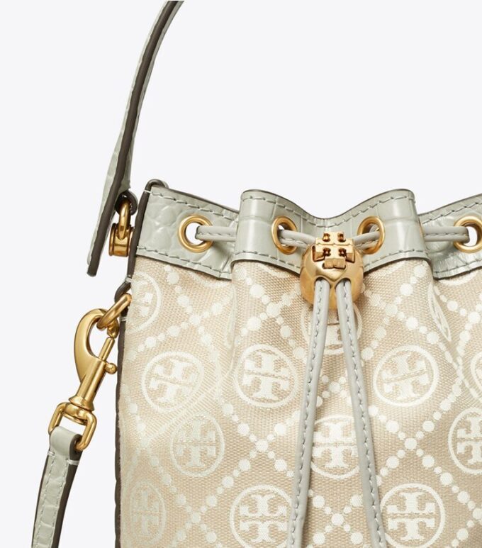Borsa mini a secchiello T Monogram Cloud Borsa mini a secchiello T Monogram Cloud