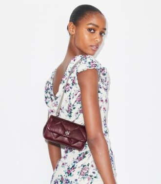 Borsa mini con patta trapuntata Kira Diamond
