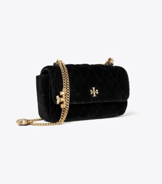 Borsa Mini Kira Flap in velluto
