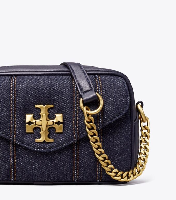 Borsa mini per fotocamera Kira Denim