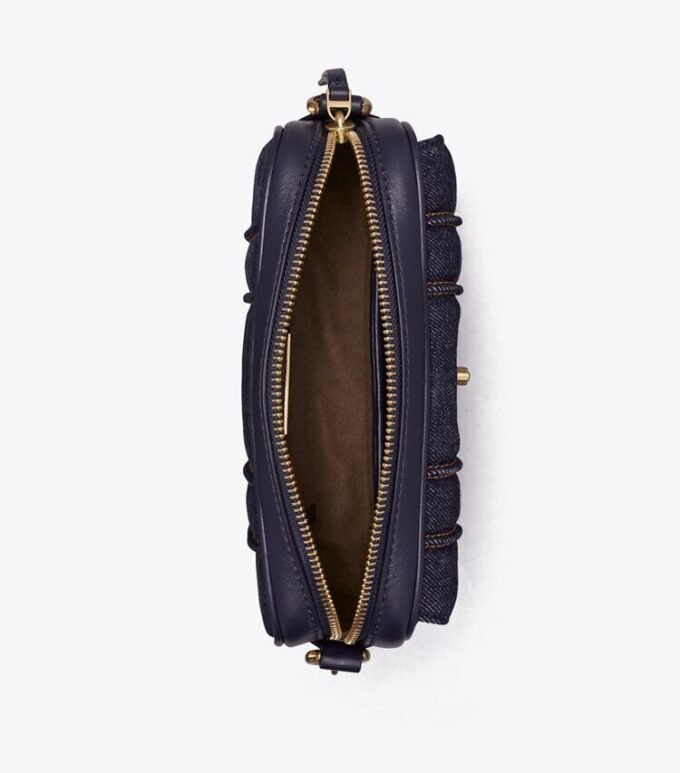 Borsa mini per fotocamera Kira Denim