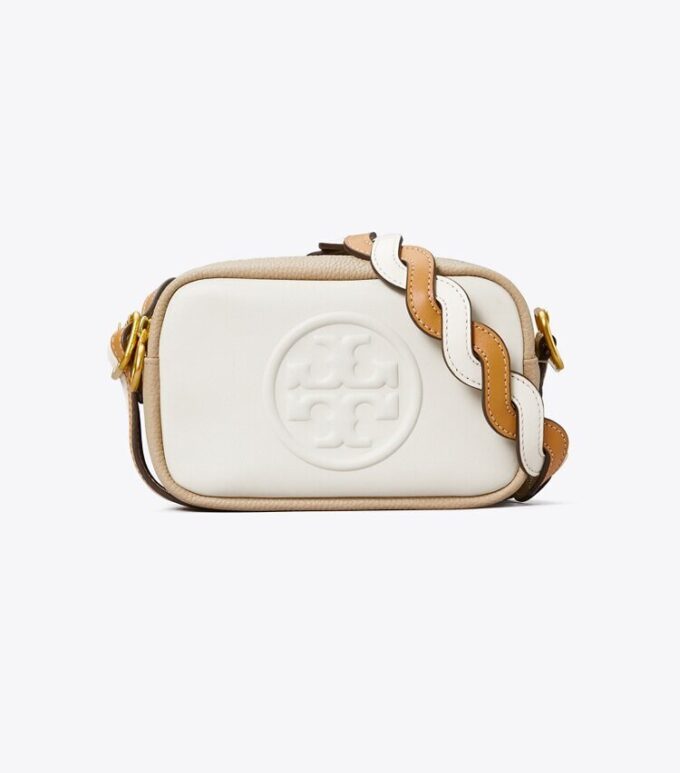 Borsa mini Perry Bombé con tracolla intrecciata Borsa mini Perry Bombé con tracolla intrecciata