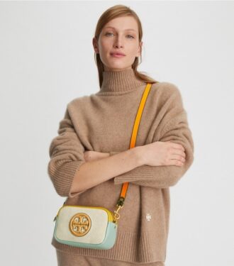 Borsa mini Perry Bombé in tela Borsa mini Perry Bombé in tela