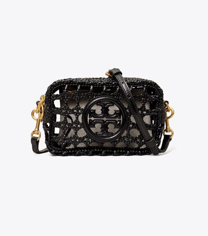 Borsa mini Perry Bombé intrecciata Borsa mini Perry Bombé intrecciata