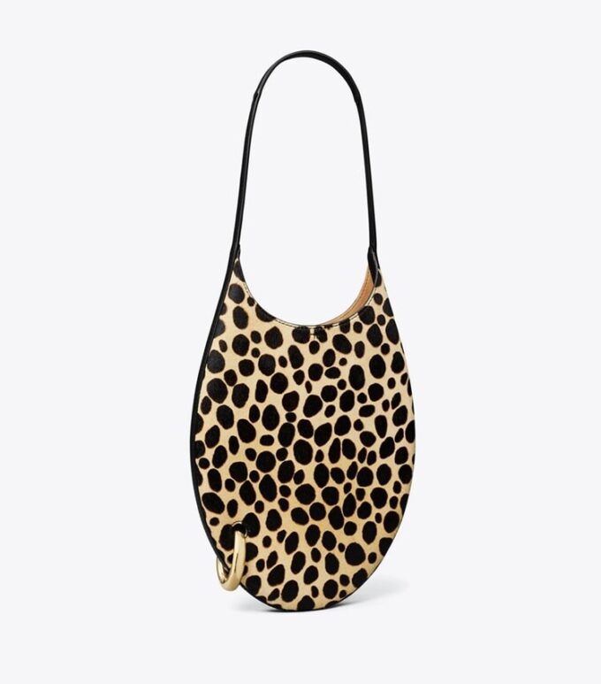 Borsa piccola con fori in pelle di vitello Borsa piccola con fori in pelle di vitello