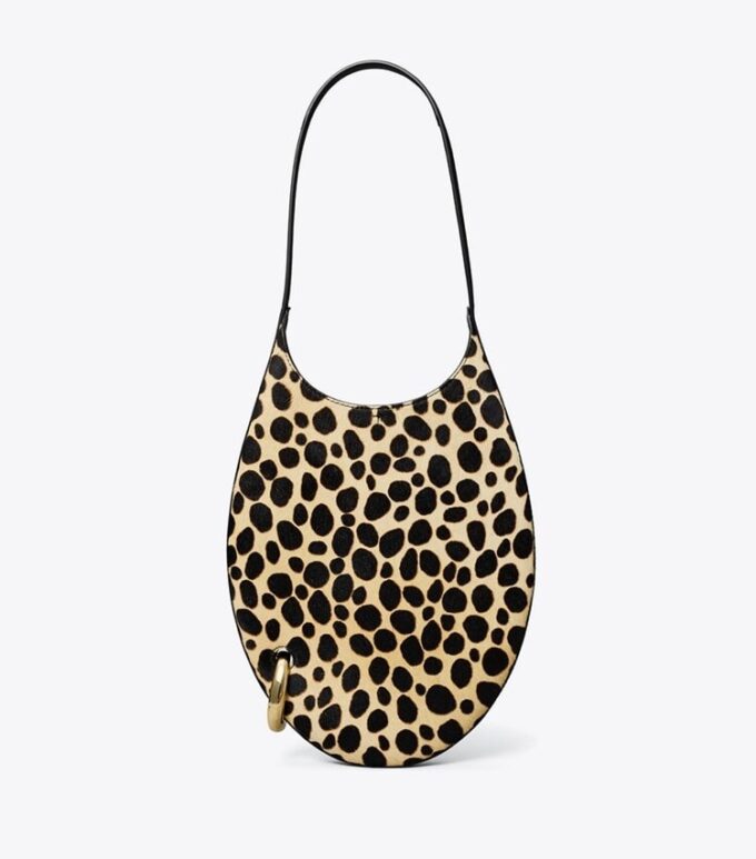Borsa piccola con fori in pelle di vitello Borsa piccola con fori in pelle di vitello