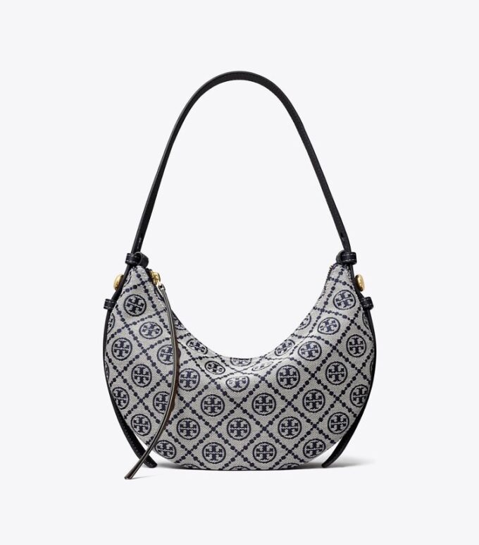 Borsa Romy Half Moon con T Monogram Borsa Romy Half Moon con T Monogram