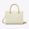 Borsa tote con manici superiori T Monogram Pebble Borsa tote con manici superiori T Monogram Pebble