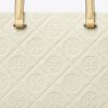 Borsa tote con manici superiori T Monogram Pebble Borsa tote con manici superiori T Monogram Pebble