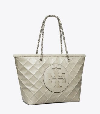 Borsa tote Ella Chain Shearling