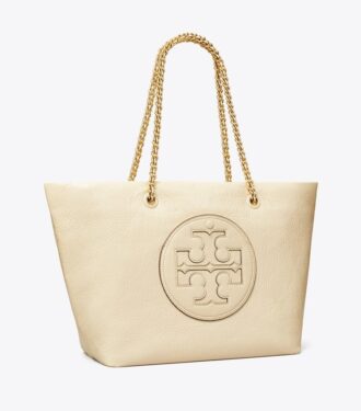 Borsa tote Ella con catena in vernice Borsa tote Ella con catena in vernice
