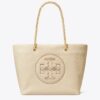Borsa tote Ella con catena in vernice