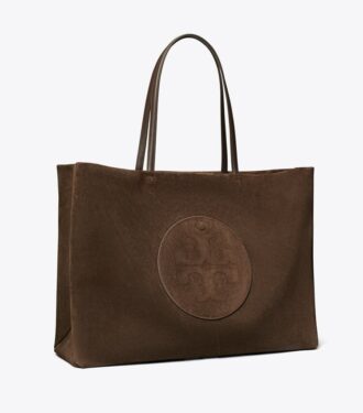 Borsa tote Ella in pelle scamosciata