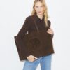 Borsa tote Ella in pelle scamosciata Borsa tote Ella in pelle scamosciata