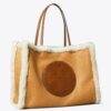 Borsa tote Ella in shearling