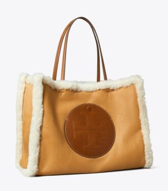 Borsa tote Ella in shearling