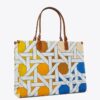 Borsa tote Ella in tela intrecciata