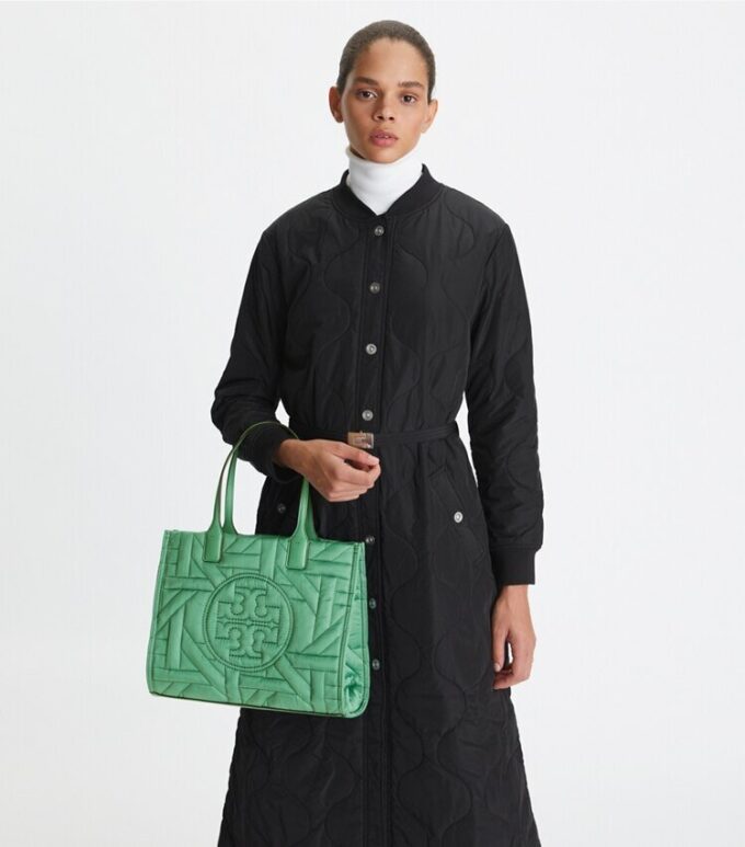 Borsa tote Ella piccola con trama intrecciata